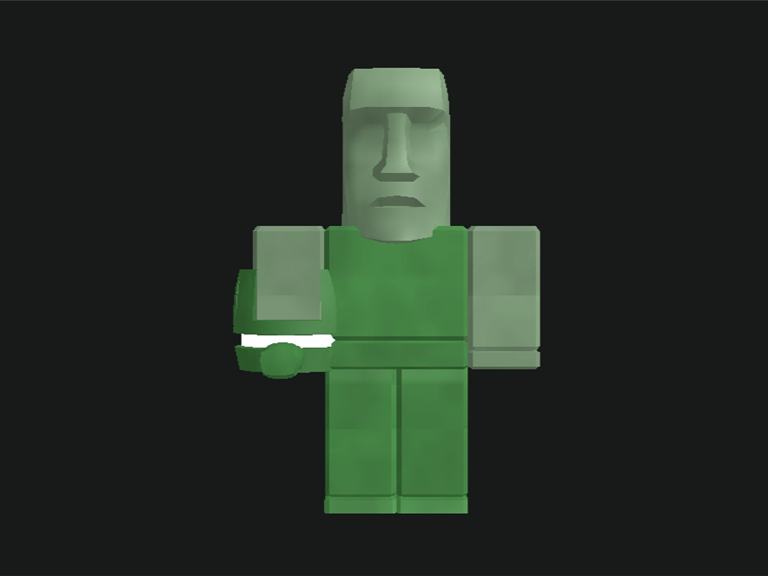 Moyai skin